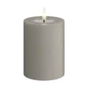 Deluxe Homeart LED-lys Real Flame LED Bloklys i Sand , 10 cm, 1