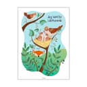 Poster&Frame Plakater Plakat - Jeg ved en lærkerede i B50 x L70 cm, 1