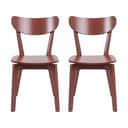 CASA Living Spisebordsstole Roxby Spisebordsstol - 2 stk. i Terracotta, 1