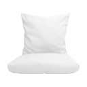 CASA Living Sengetøj Basic Sengetøj i Hvid, B140 x L220 cm, 1