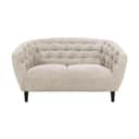 CASA Living Sofaer Ria Sofa i Beige/sort, 150 cm, 1