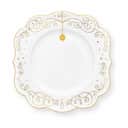 PIP Studio Kagetallerkener Royal Winter White Royal Winter Desserttallerken i Gold, 1