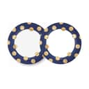 PIP Studio Middagstallerkener Dot Delight Middagstallerken - 2 stk. i Mørkeblå, 26,5 cm, 1