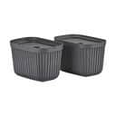 Zone Kasser Pulp Opbevaringsboks i Black, 23 cm, 1