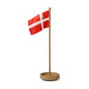 Spring Copenhagen Bordflag Bordflag i Egetræ/rød, 1