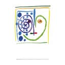 Poster&Frame Plakater Picasso plakat - Ceci est mon coeur i B30 x L40 cm, 1