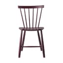 FDB Møbler Spisebordsstole J46 Spisebordsstol i Black Red (RAL 3007), 1
