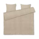 Juna Sengetøj Bæk&Bølge Sengetøj i Karamel/Off-White, B200 x L220 cm, 1