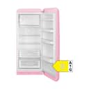Smeg Køleskabe 50's Style Kølefryseskab i Pink, 1