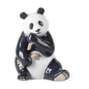 Royal Copenhagen Dyrefigurer Figurine Figur - Spisende Panda i Hvid/Sort, 1