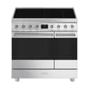 Smeg Komfurer Classic Induktionskomfur C92IMX2 i 90 cm, 1