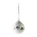 Wik & Walsøe Julekugler Julemorgen Julekugle - Stor i Hvid, Julekugle - Stor  x H10,5 cm, 1