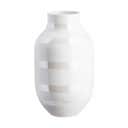 Kähler Vaser Omaggio Vase i Hvid/perlemor, H30 x Ø19,5 cm, 1