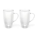 Bredemeijer Krus og kopper med hank Duo Dobbeltvægget Krus - 2 stk. i 320 ml, 1