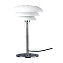 Dyberg Larsen Bordlamper DL20 Bordlampe i Opal/krom, 30 cm, 1
