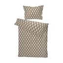 Borås Cotton Sengetøj Charlie Sengetøj i Beige, B140 x L220 cm, 1