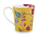 PIP Studio Krus og kopper med hank Early Bird Floral Fantasy Alfabet Krus - F i F, 1
