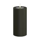 Deluxe Homeart LED-lys Real Flame LED Udendørs Bloklys i Mørk Grøn, H15 x Ø7,5 cm, 1