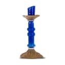 ByOn Kronelysestage Lara Lysestage i Blue, 26 cm, 1