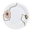 Kähler Frokosttallerkener Hammershøi Poppy Frokosttallerken i Hvid m. dekoration, 1