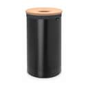 Brabantia Vasketøjskurve Vasketøjskurv i Sort m korklåg, 60 L, 1