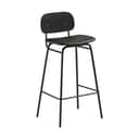 SACKit Barstole Frame Bar Stool Frame Barstol i Terra Black , 73 cm, 1