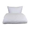 CASA Living Sengetøj Skagen Basic Sengetøj i Hvid/blå, B140 x L220 cm, 1