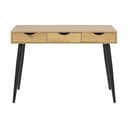 CASA Living Skriveborde Neptun Skrivebord i Natur/sort, 1
