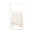 CASA Living Hurricanes Hurricane Lysestage m. hank i Hvid, 20 cm, 1