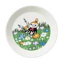 Moomin Arabia Frokosttallerkener Ferieklar Tallerken - Lille My på engen i Lille My engel - Multifarvet, 1