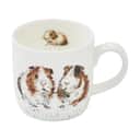 Royal Worcester Krus og kopper med hank Wrendale Krus - Lettuce friends i Marsvin, 1