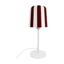 Dyberg Larsen Bordlamper Gry Bordlampe i Hvid/ Rød, 1