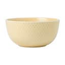 Lyngby Porcelæn Serveringsskåle Rhombe Color Skål i Sand, 13 cm, 1