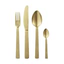 Georg Jensen Bestiksæt Bernadotte Bestiksæt - 16 dele i Mat Guld, 16 stk., 1