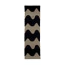 Marimekko by Brink & Campman Gulvtæpper Lokki Tæppeløber i Sort, B70 x L245 cm, 1