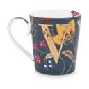 PIP Studio Krus og kopper med hank Early Bird Floral Fantasy Alfabet Krus - V i V, 1