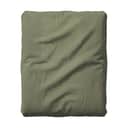 Essenza Lagner Fine Organic Jersey Topmadraslagen i Moss, B160 x L220 cm, 1