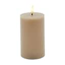Sirius LED-lys Sille Genopladelig Sille LED Bloklys i Caramel, 12 cm, 1
