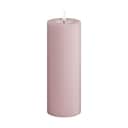 Deluxe Homeart LED-lys Real Flame LED Bloklys i Lys Rosa, 20 cm, 1