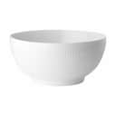 Royal Copenhagen Serveringsskåle Hvid Riflet Skål i Hvid, 24 cm, 1