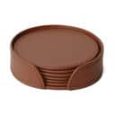 Ørskov Glasbrikker og coasters Copenhagen Glasbrik - 6 stk. i Cognac, 1