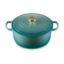 Le Creuset Gryder Signature Gryde i Bleu Riviera, 6.7 L, 1