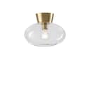 Belid Loftlamper Bullo Loftlampe i Brass/clear, 27 cm, 1