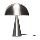 Hübsch Bordlamper Mush Bordlampe i Nikkel, 34 cm, 1