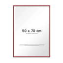 Poster&Frame Spejle Spejl i Rød, B50 x L70 cm, 1