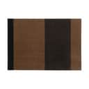 Tica Copenhagen Gulvtæpper Stripes Horisontal Gulvtæppe i brun/cognac/sort, B90 x L130 cm, 1