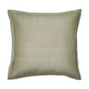 Broste Copenhagen Pyntepudebetræk Linn Pudebetræk i Grape Leaf Green, B60 x L60 cm, 1