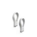 Zone Knager Loop Håndklædestrop Magnet - 2 stk. i Soft grey, 1