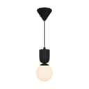 Nordlux Pendler Sadie Pendel i Sort / Opal, 1