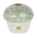 Speedtsberg Kronelysestage Kertelysestage - Cupcake i Hvid/aqua, 1